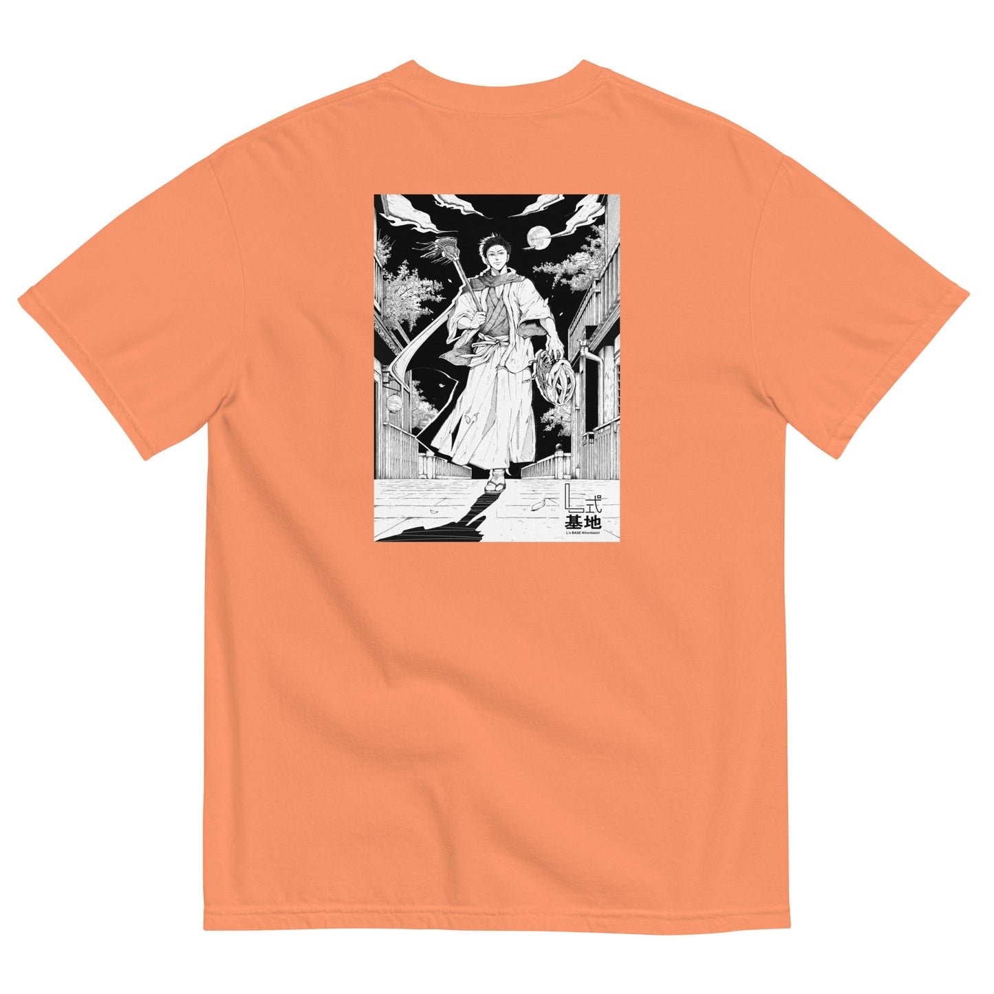 Adult L's Base Comfort Colors T-Shirt | Manga Samurai