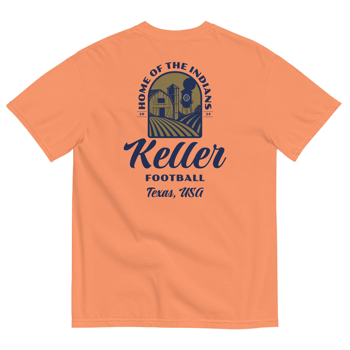 Adult Keller Football Comfort Colors T-Shirt