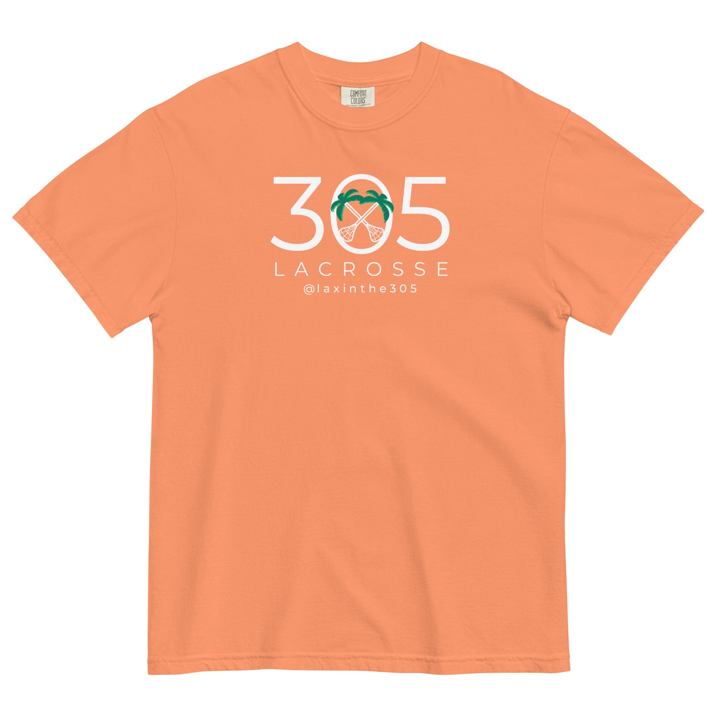 Adult Lax in the 305 Comfort Colors T-Shirt