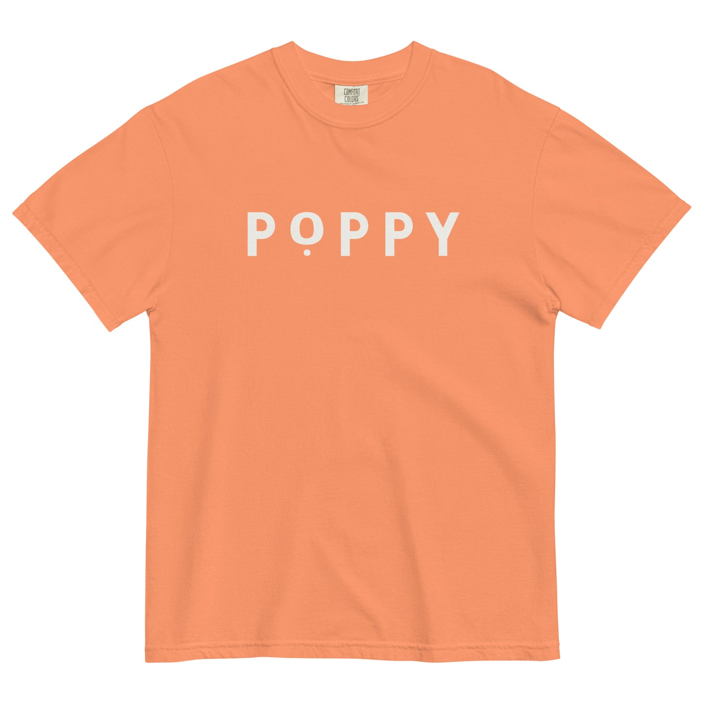 Adult Poppy Flowers Comfort Colors T-Shirt