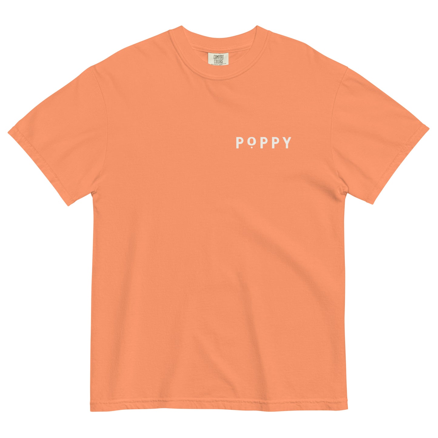 Adult Poppy Flowers Comfort Colors T-Shirt