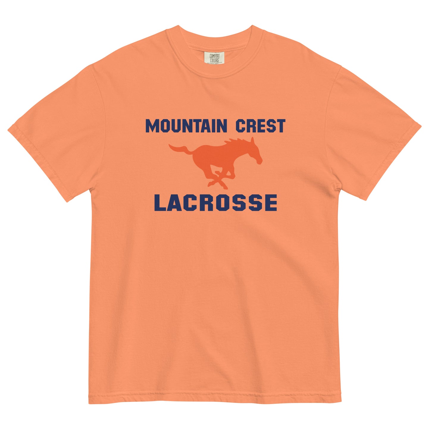 Adult Mountain Crest Lacrosse Comfort Colors T-Shirt