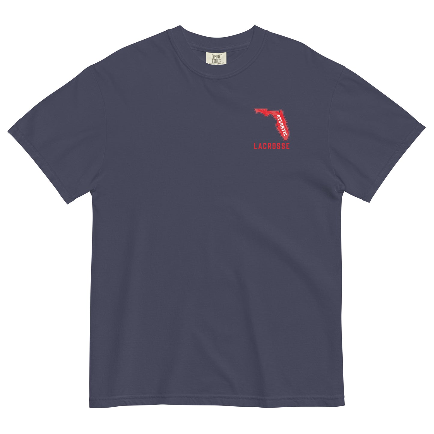Adult FAU Lacrosse Comfort Colors T-Shirt | Open Owlsley