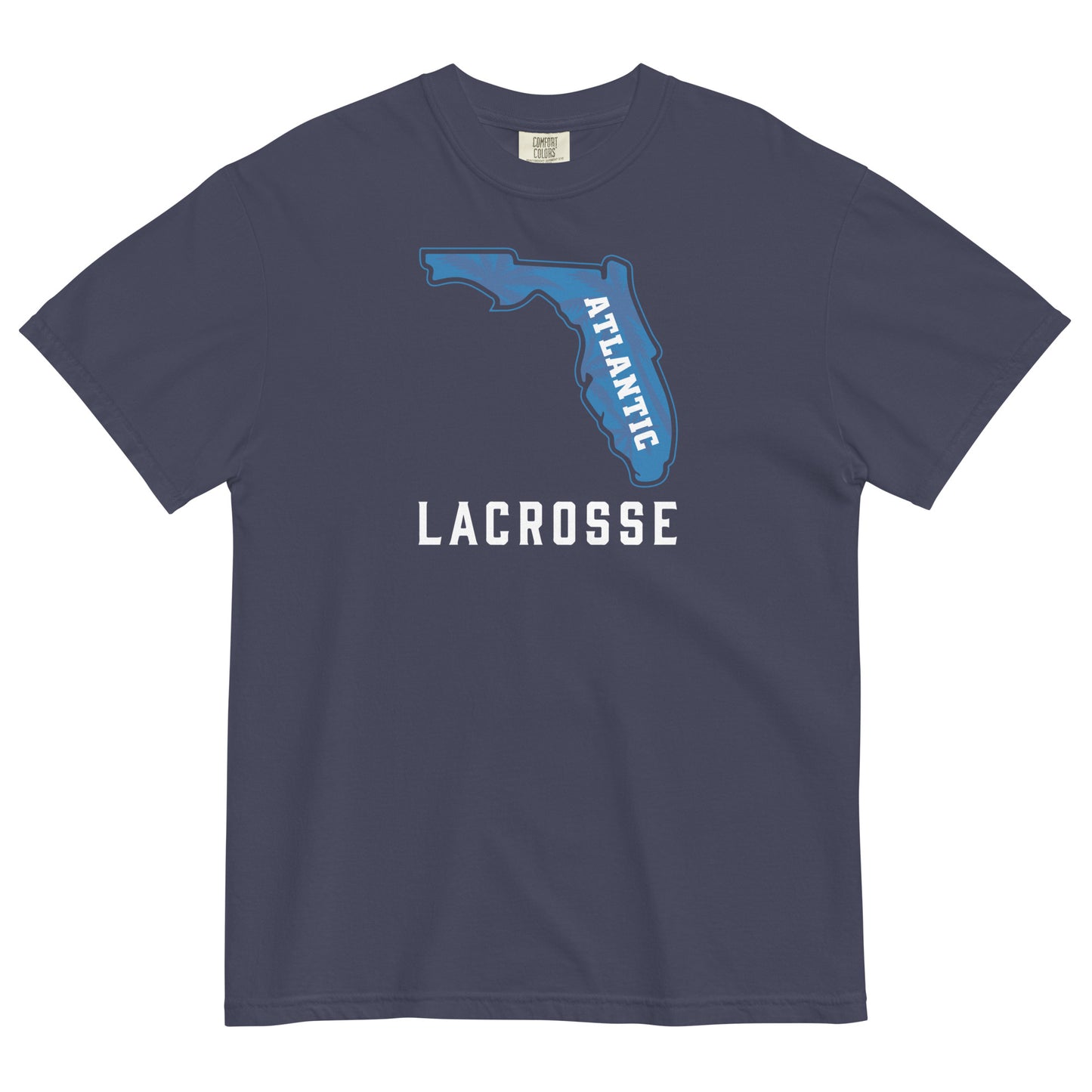 Adult FAU Lacrosse Comfort Colors T-Shirt