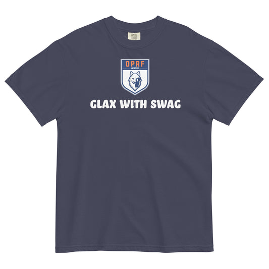 Adult OPRF Lacrosse Comfort Colors T-Shirt | With Swag