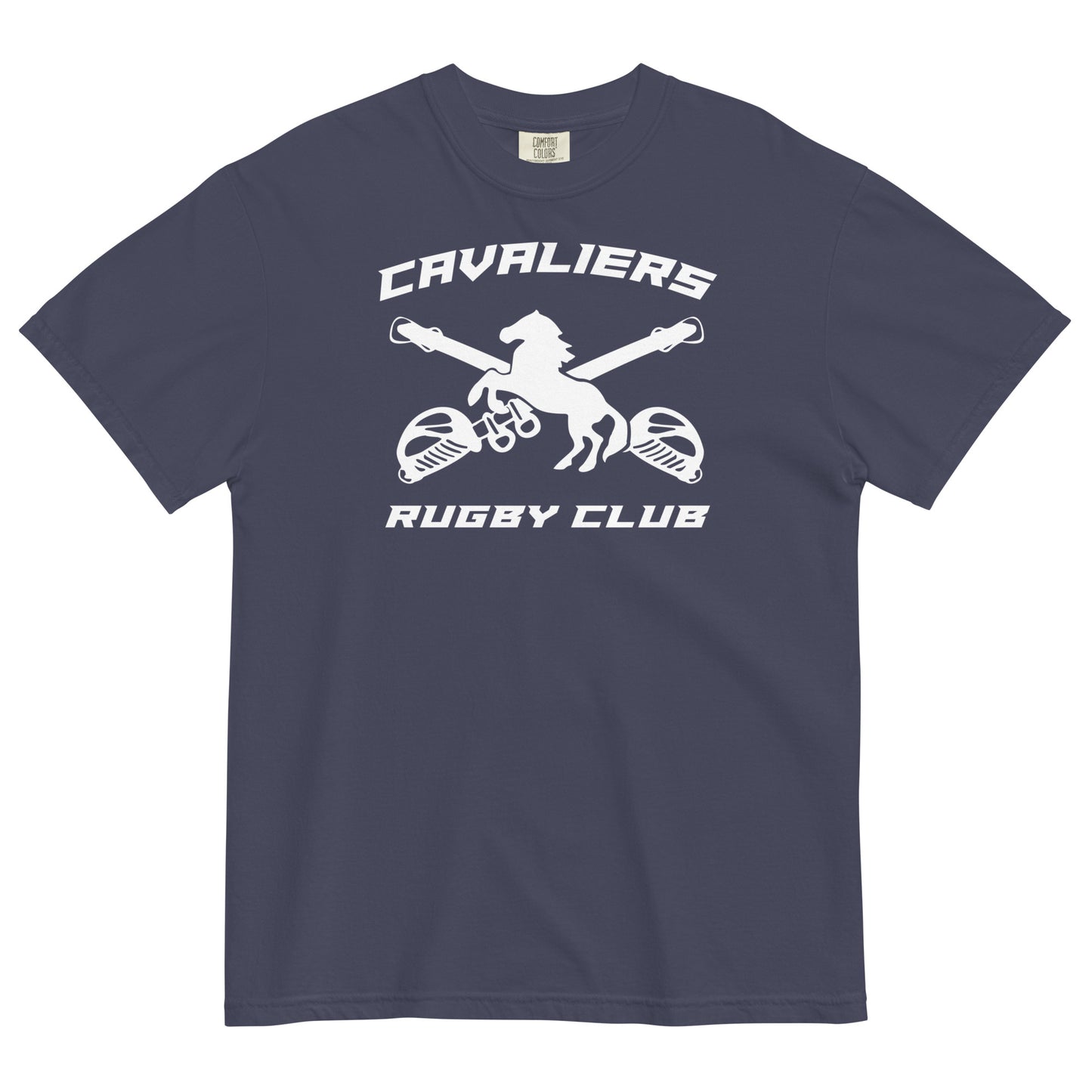Adult Cavaliers Rugby Comfort Colors T-shirt