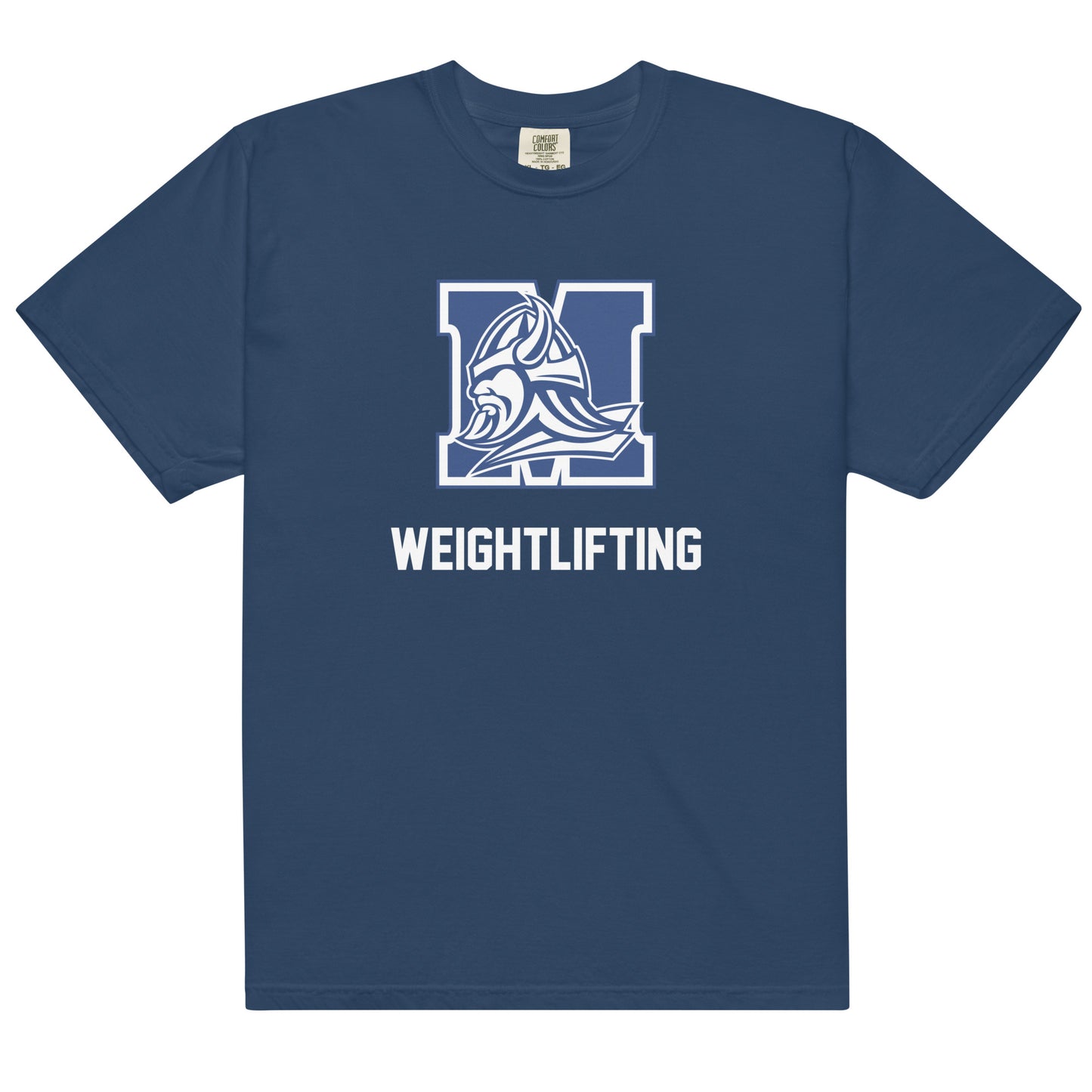 Adult Maclay School Comfort Colors T-shirt - Weightlifting