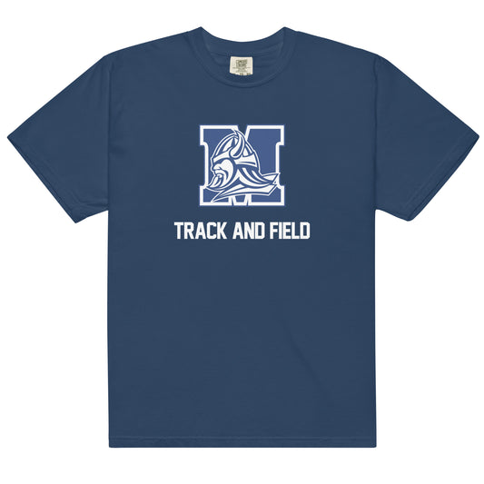 Adult Maclay School Comfort Colors T-shirt - Track and Field