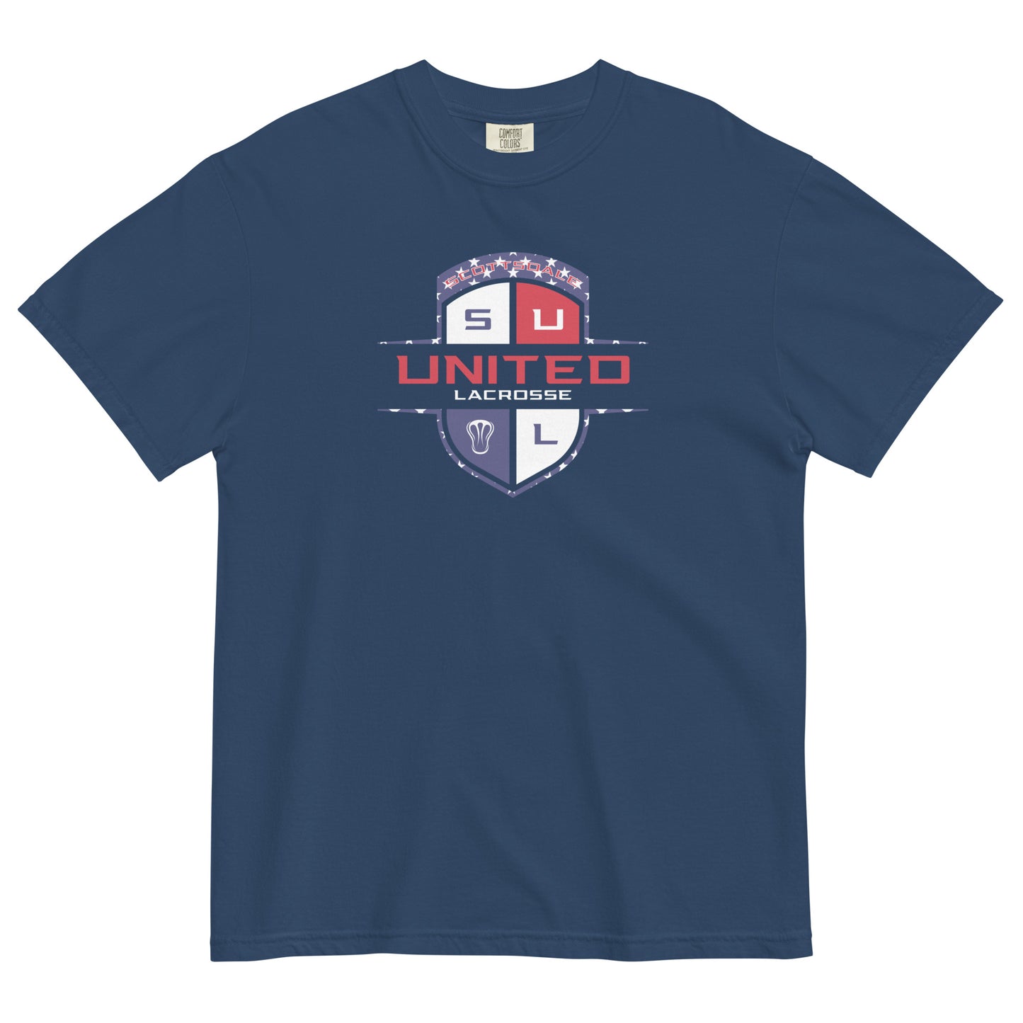 Adult United Lacrosse USA Comfort Colors T-Shirt