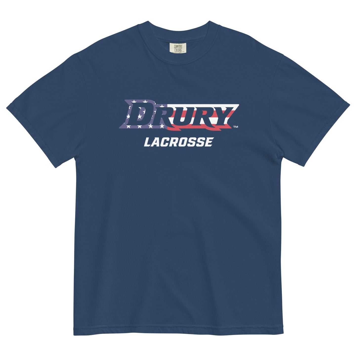 Adult Drury Lacrosse Comfort Colors T-Shirt