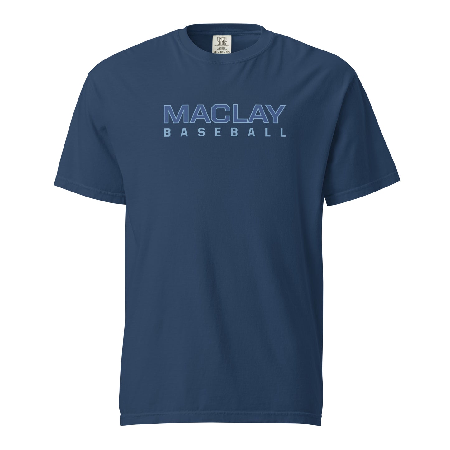 Adult Maclay Baseball Comfort Colors T-shirt