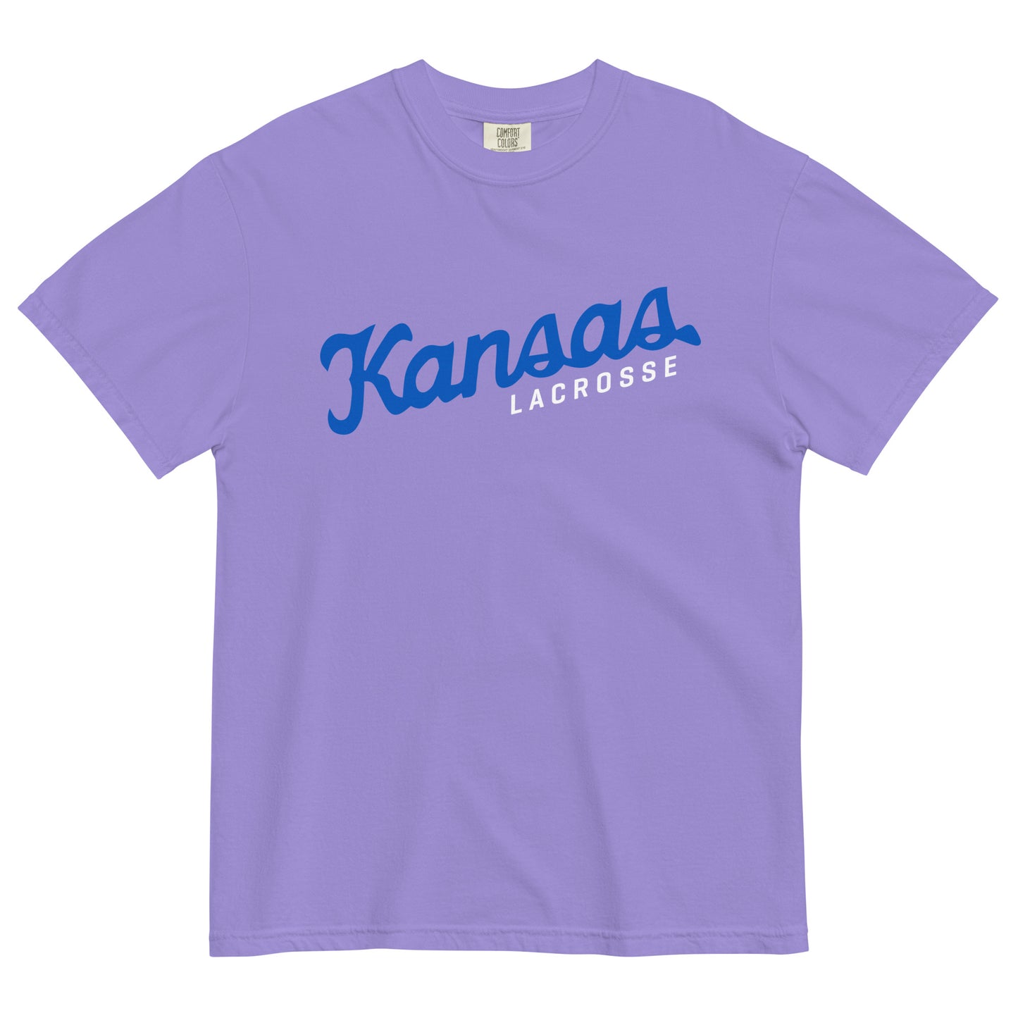 Adult KU Club Lacrosse Comfort Colors T-shirt