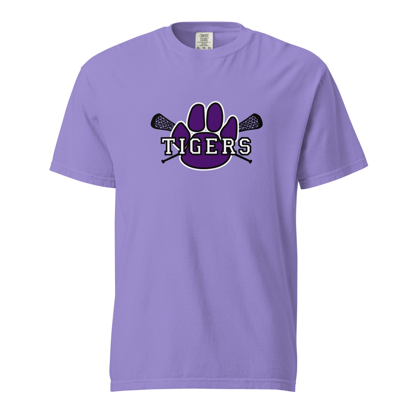 Adult Tiger Lax Comfort Colors T-shirt