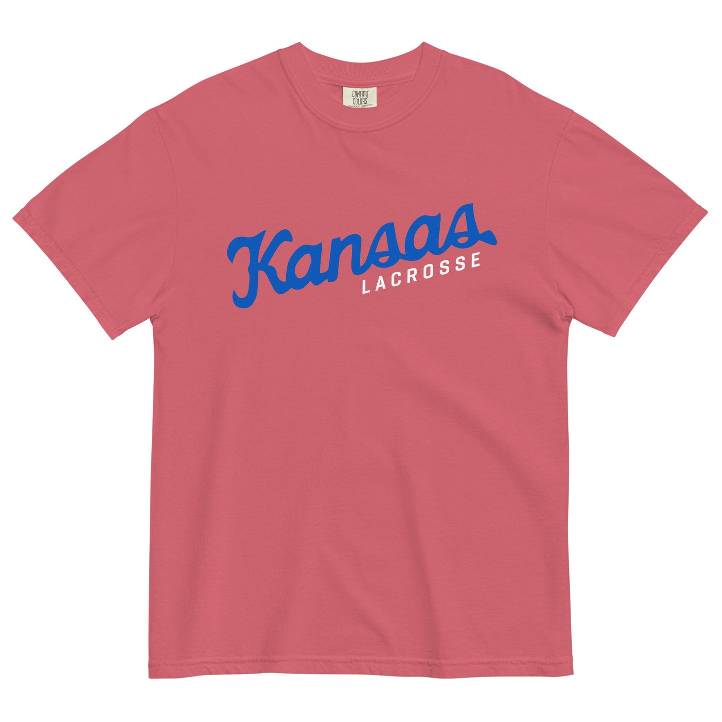 Adult KU Club Lacrosse Comfort Colors T-shirt