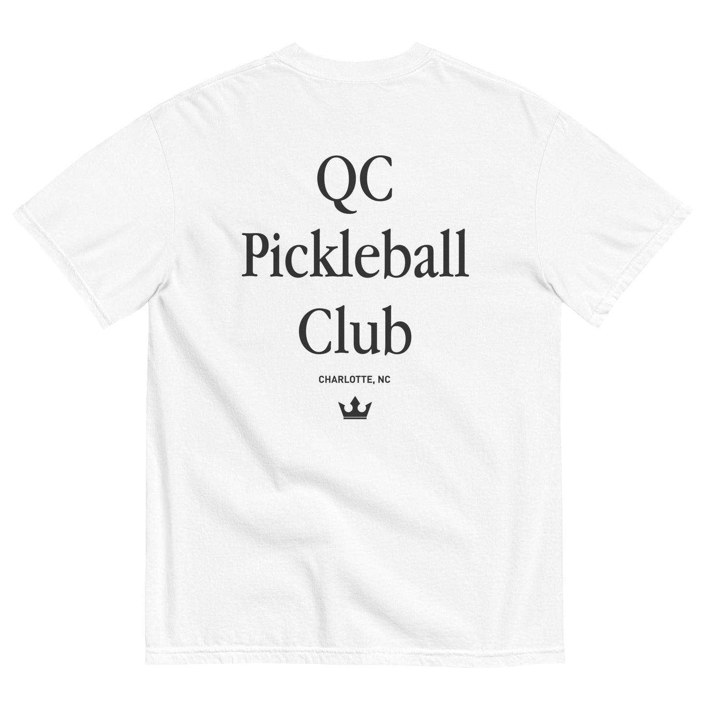 Adult QC Pickleball Club Comfort Colors Heavyweight T-shirt