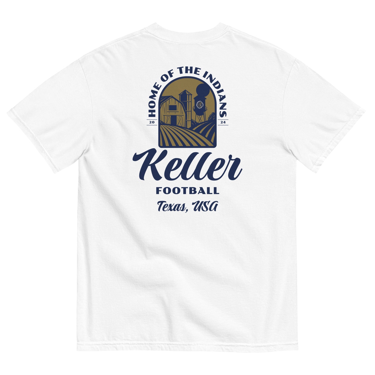 Adult Keller Football Comfort Colors T-Shirt