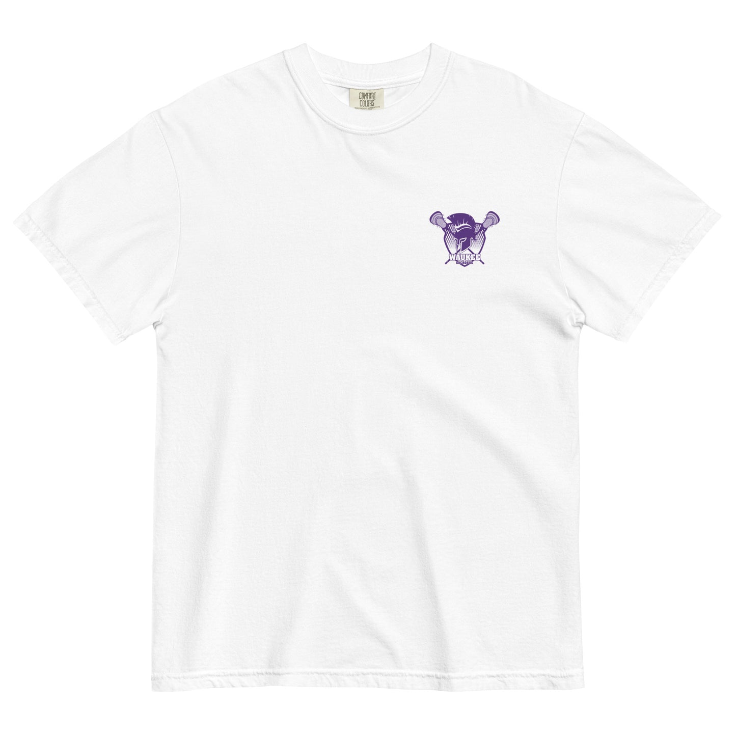 Adult Waukee Lacrosse Comfort Colors T-shirt