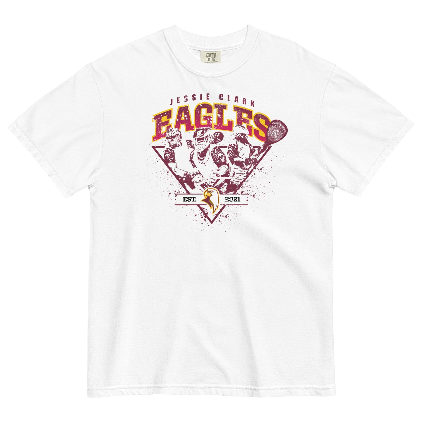 Adult JCMS Lacrosse Comfort Colors T-Shirt