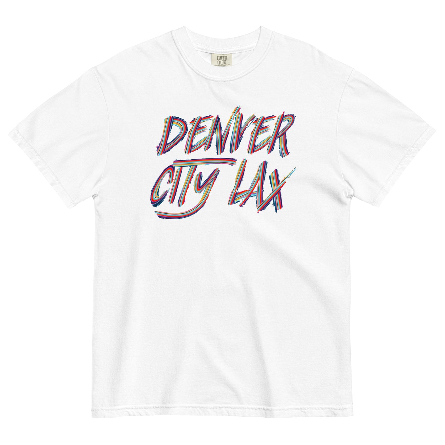 Adult Denver City Lax Comfort Colors T-Shirt