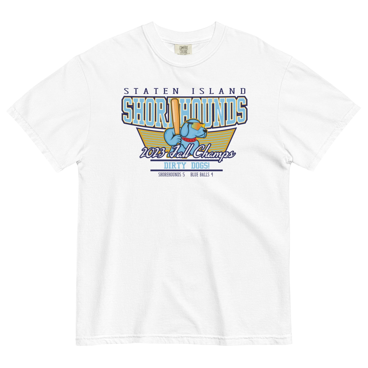 Adult Shorehounds Comfort Colors T-Shirt | Fall Champs