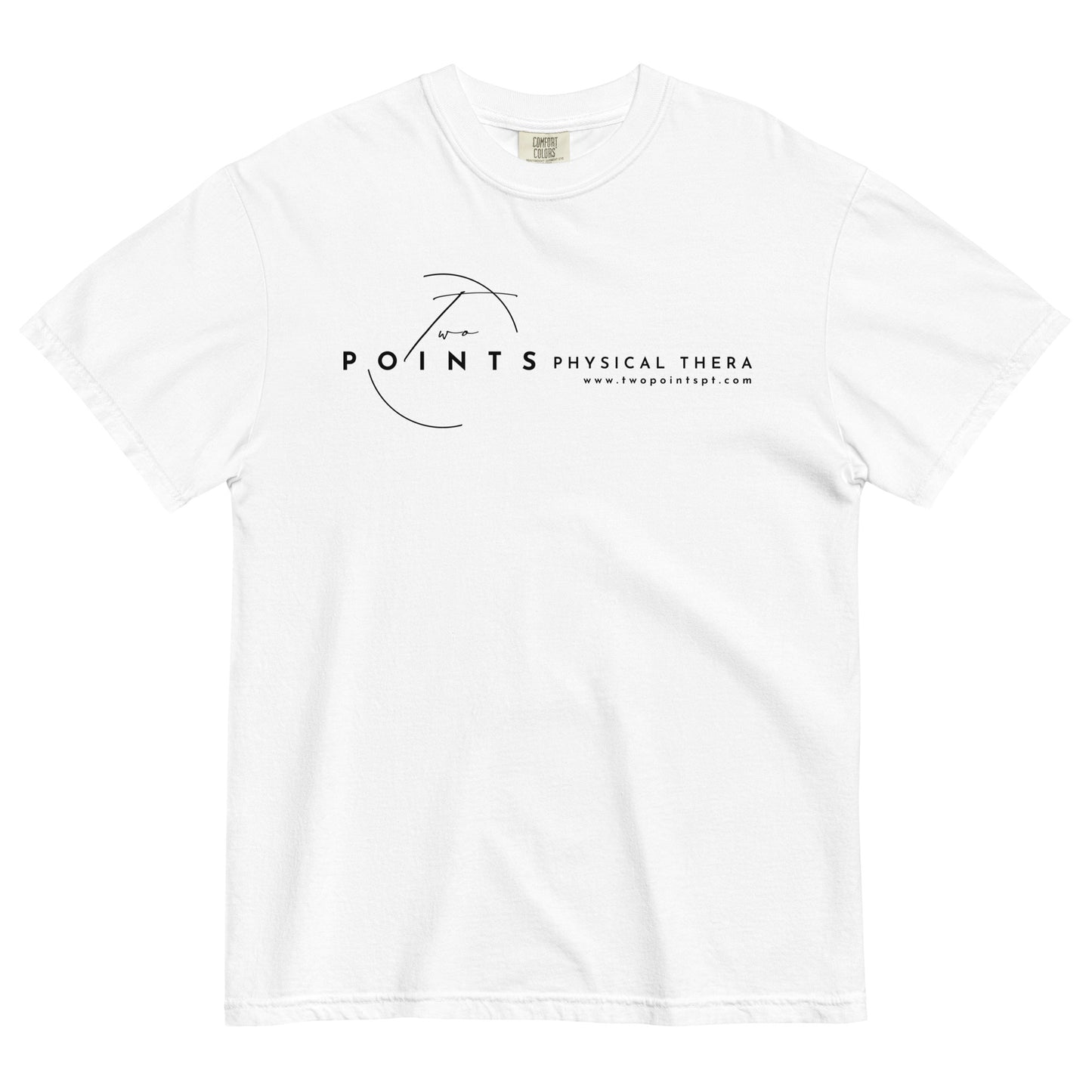 Adult Two Points Physical Therapy Comfort Colors T-Shirt