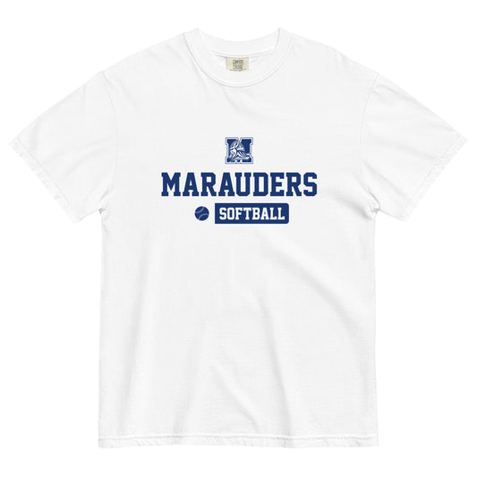 Adult Maclay Comfort Colors T-shirt - Softball