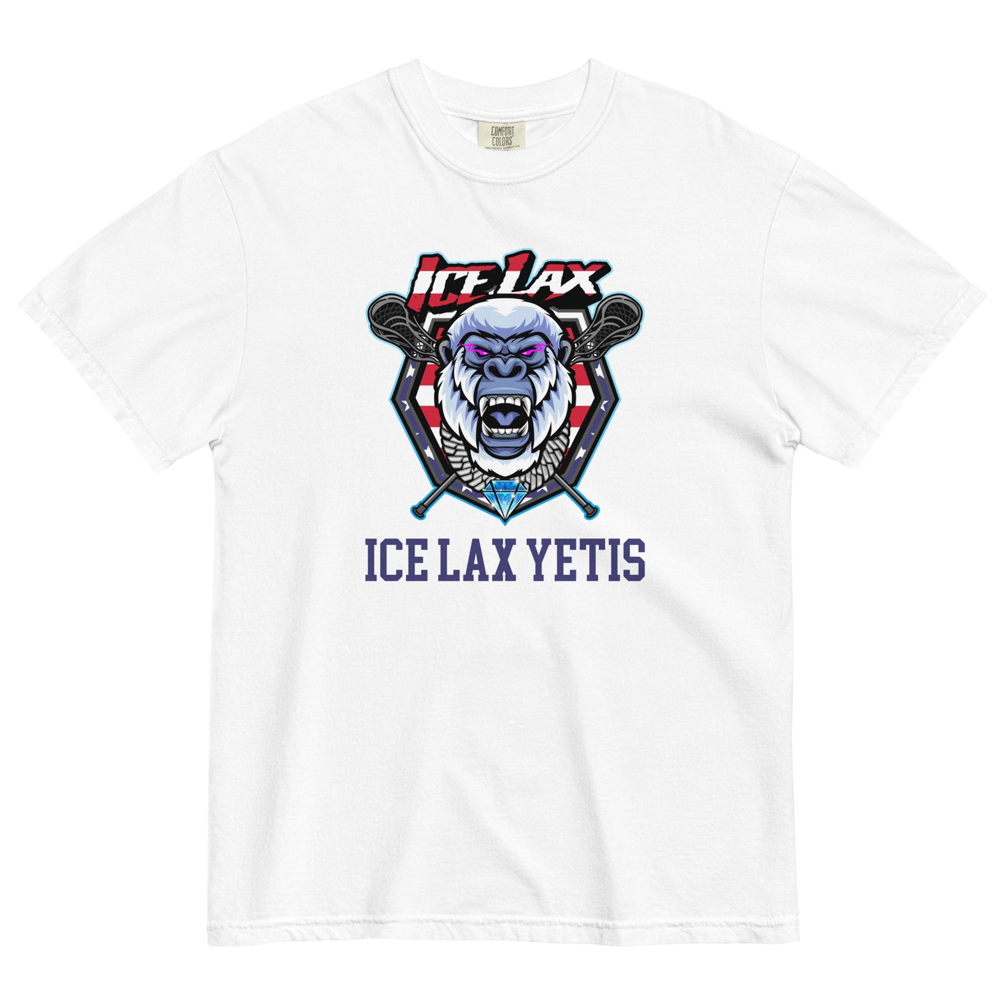 Adult ICE LAX Comfort Colors T-shirt