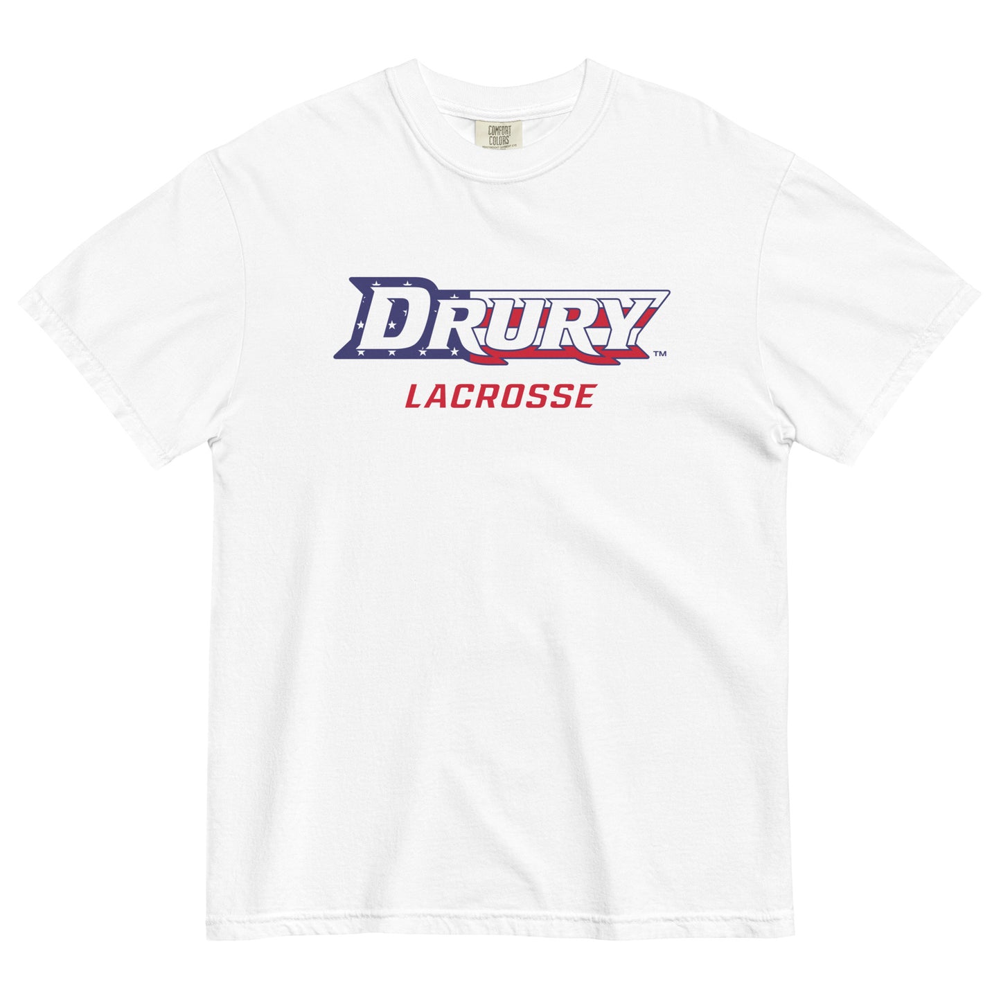 Adult Drury Lacrosse Comfort Colors T-Shirt