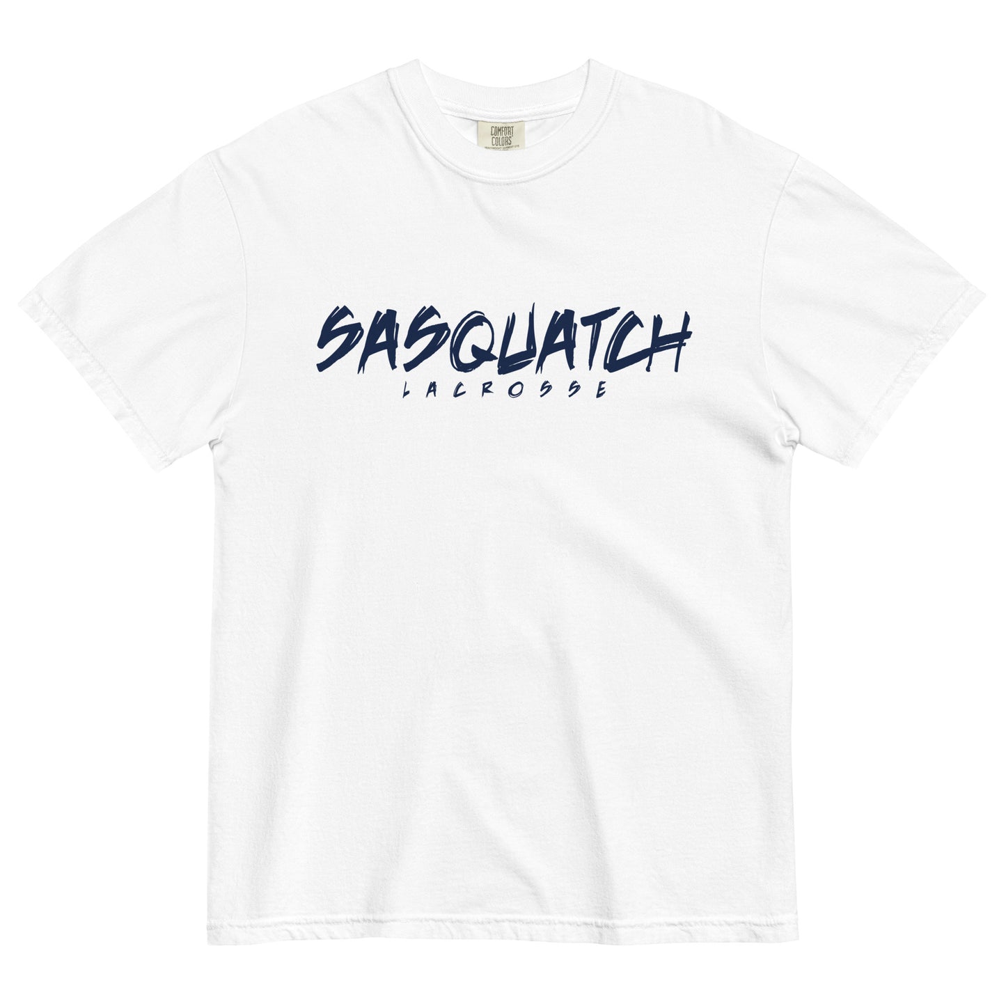 Adult Sasquatch Lacrosse Comfort Colors T-shirt