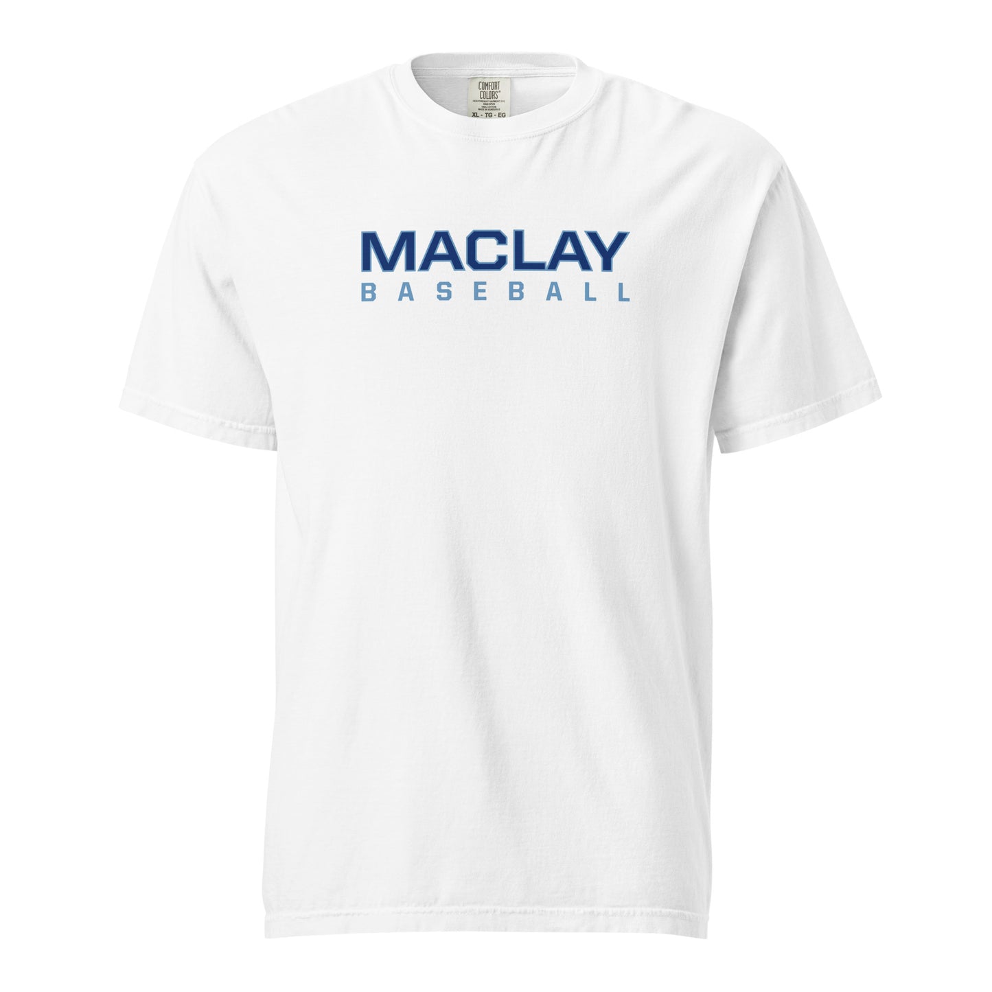 Adult Maclay Baseball Comfort Colors T-shirt