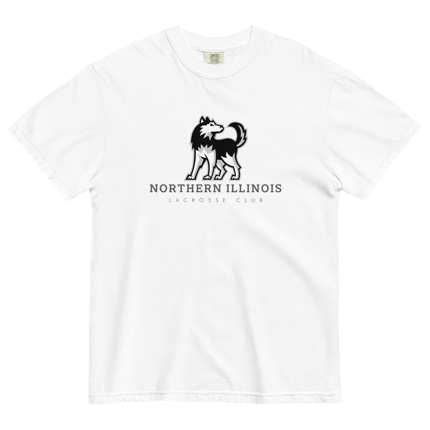 Adult NIU Lacrosse Comfort Colors T-shirt