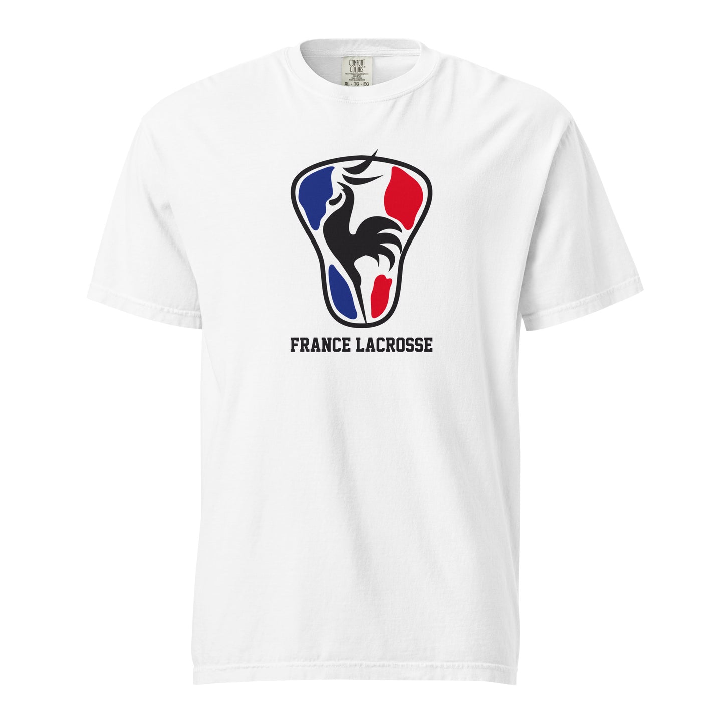 Adult France Lacrosse Comfort Colors T-shirt