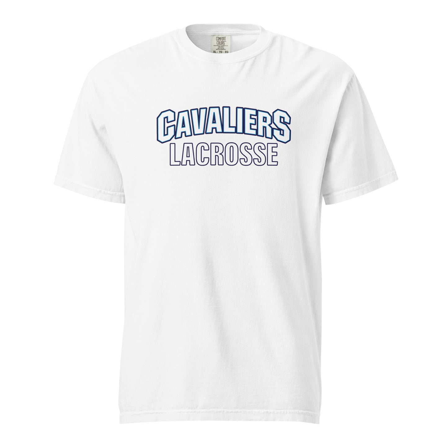 Adult Cavaliers Lacrosse Comfort Colors T-Shirt