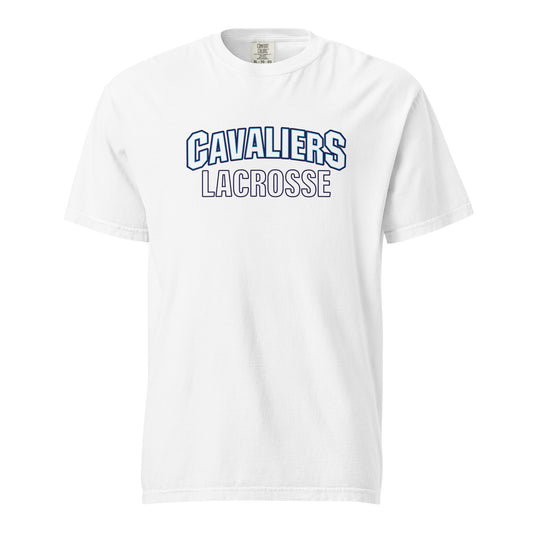 Adult Cavaliers Lacrosse Comfort Colors T-Shirt