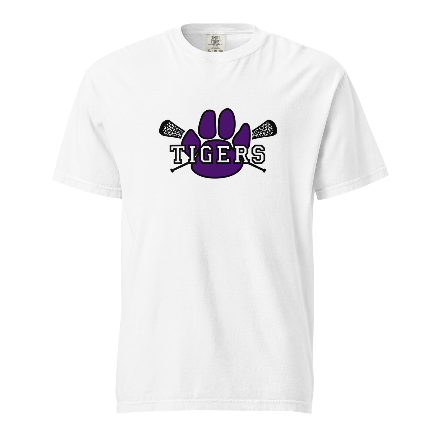 Adult Tiger Lax Comfort Colors T-shirt