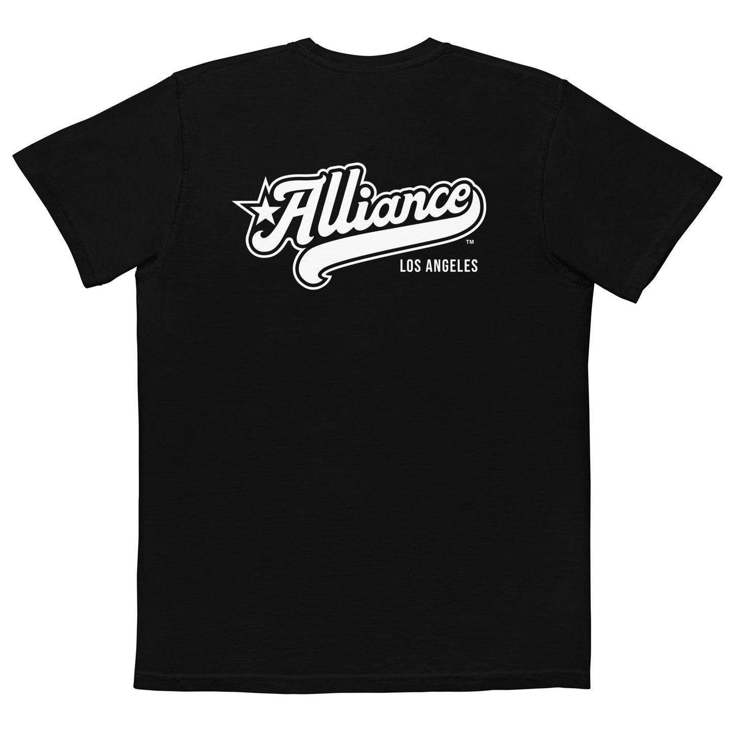 Adult LA Alliance Lacrosse Comfort Colors Pocket Tee