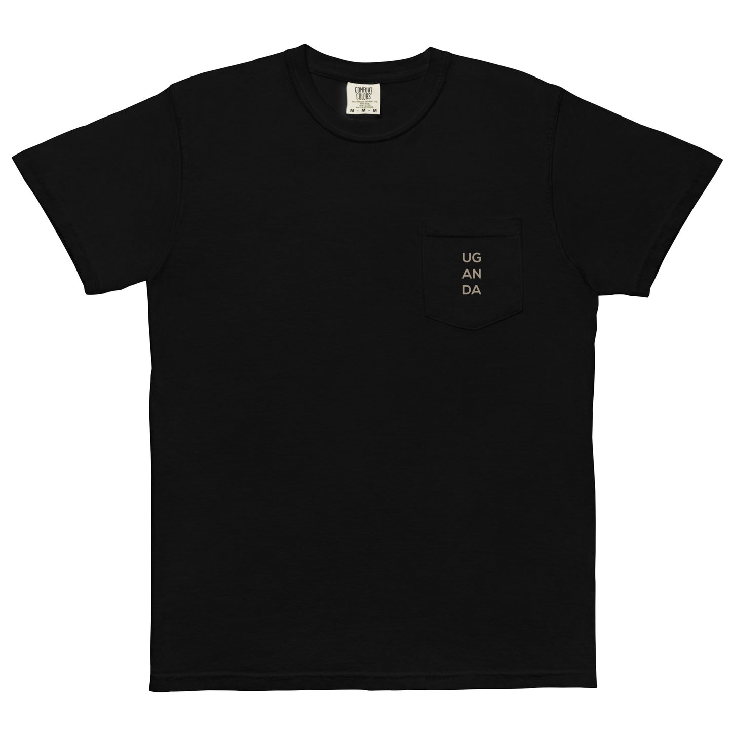 Adult Uganda Lacrosse Comfort Colors 2023 World Championship Pocket T-shirt