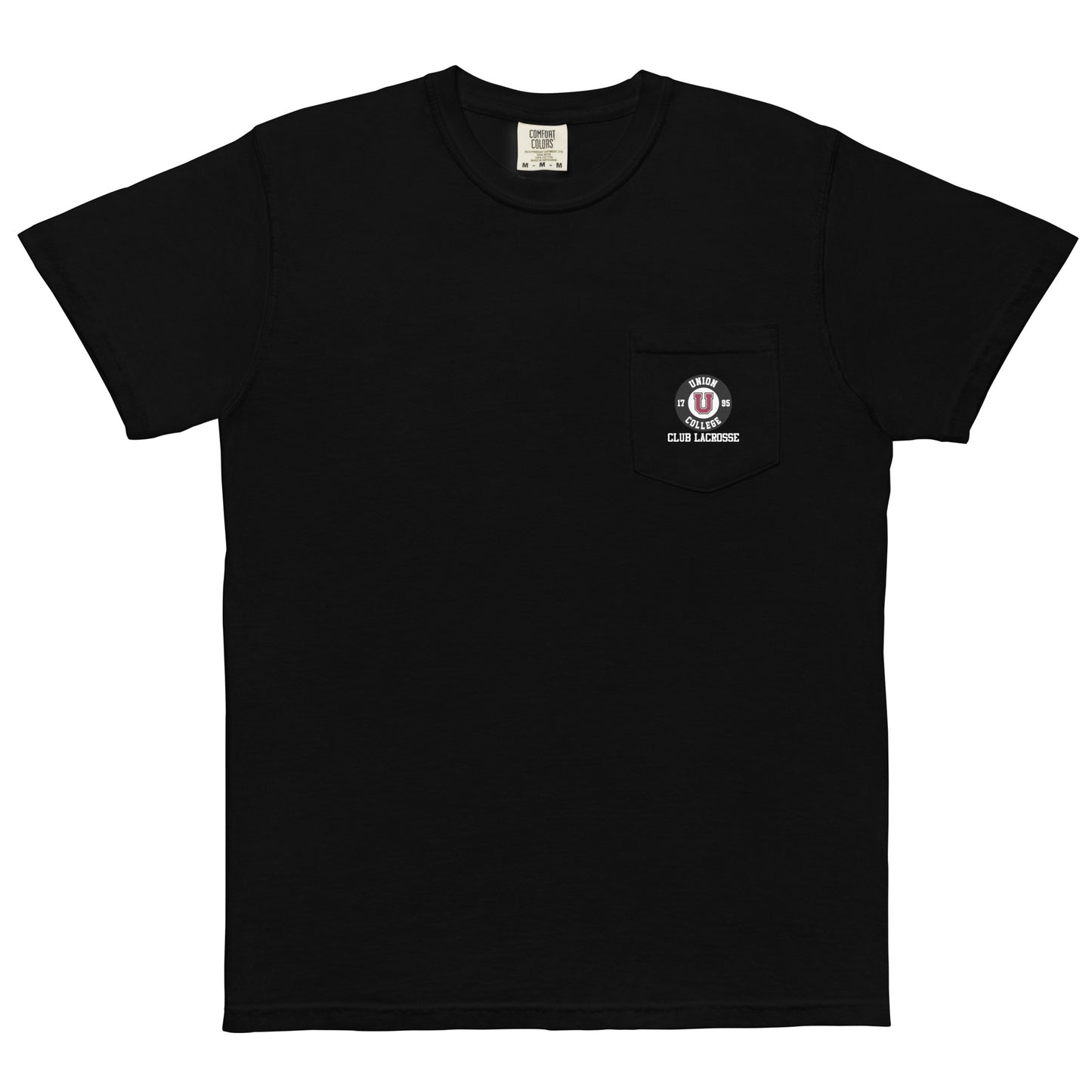 Adult Union Club Lacrosse Comfort Colors Pocket Tee