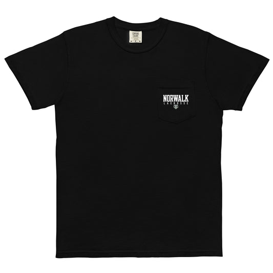 Adult Norwalk Lacrosse Comfort Colors Pocket Tee