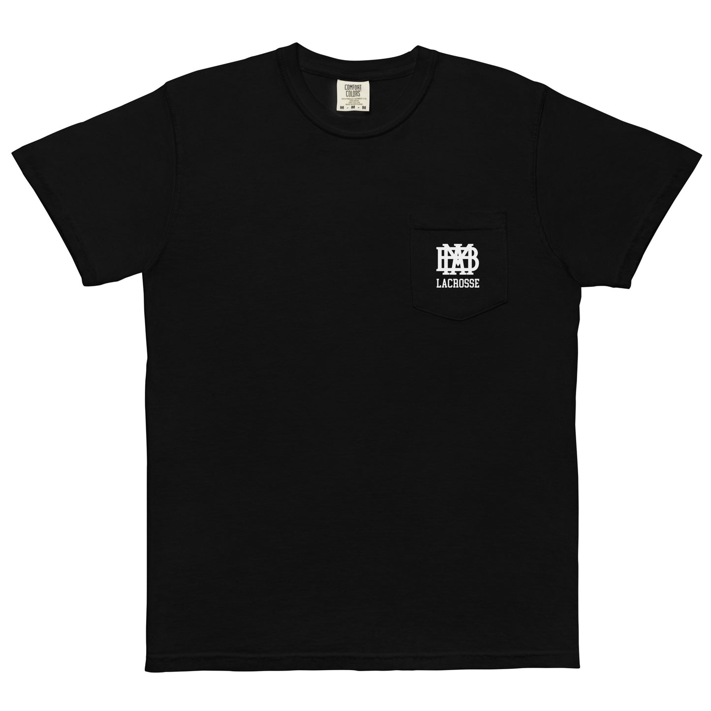 Adult MBA Lacrosse Comfort Colors Pocket Tee