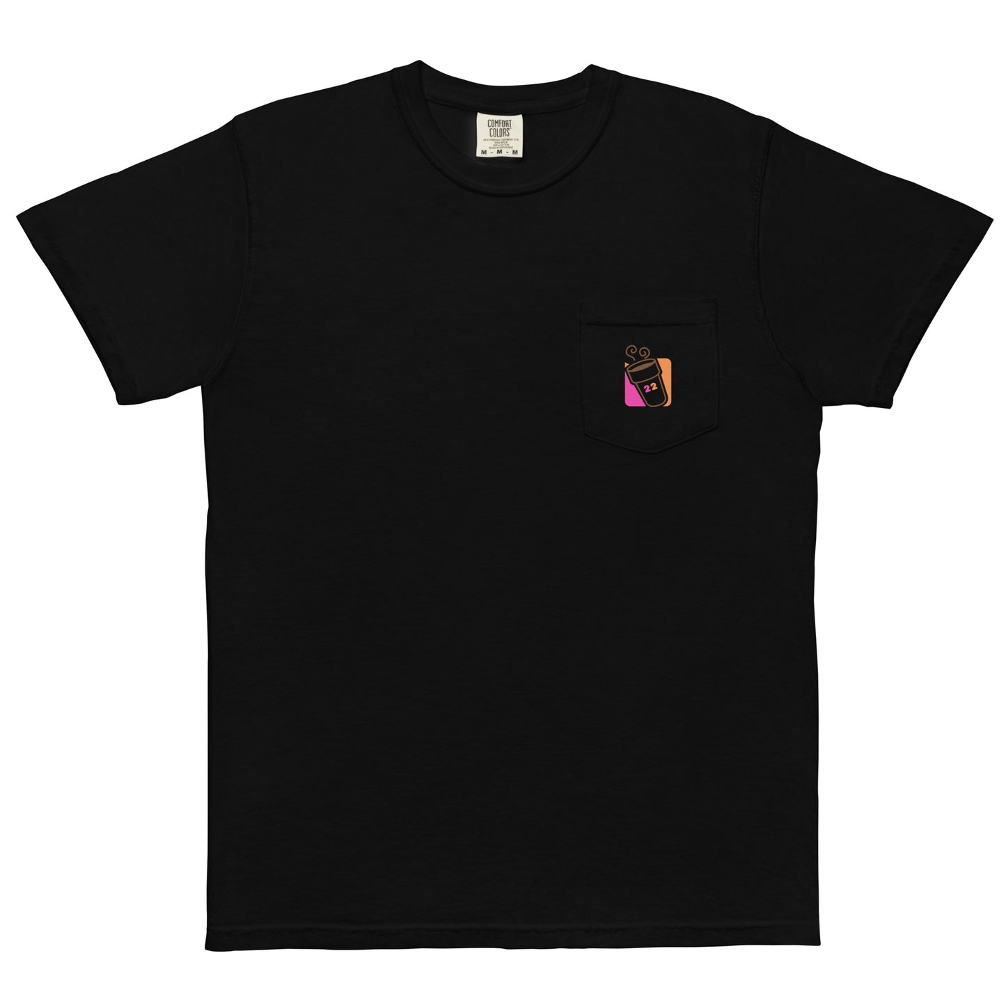 Adult VCL Comfort Colors Pocket Tee | Dunkn' Diesel