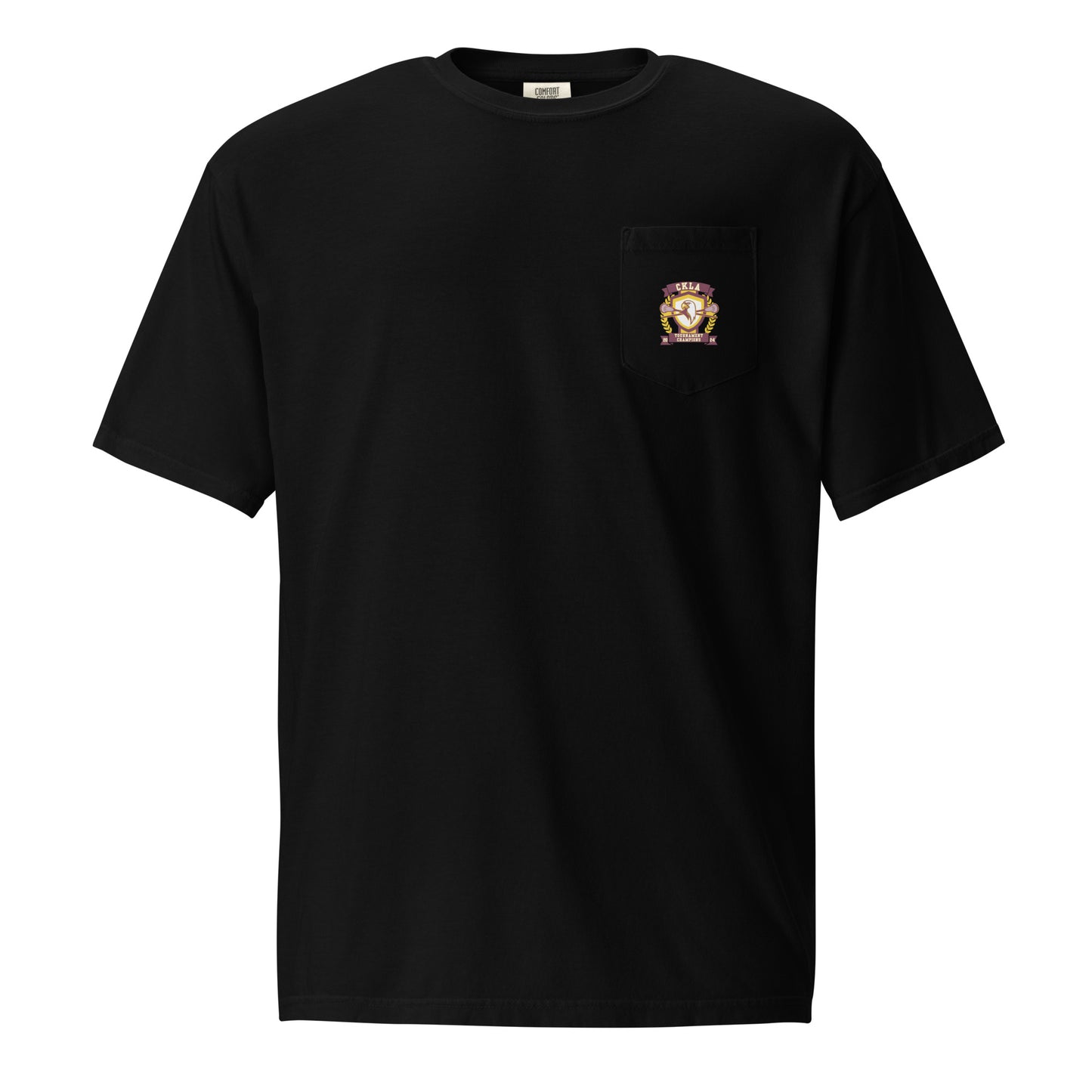 Adult Jessie Clark Lacrosse Comfort Colors Pocket Tee