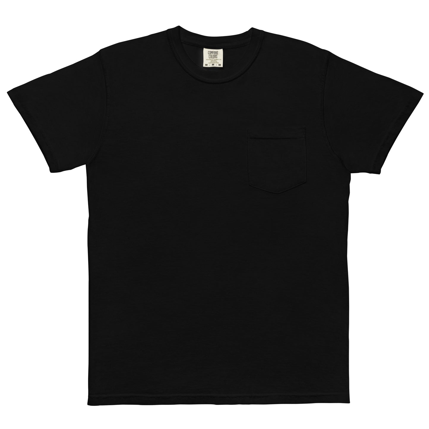 Adult Tulane Lacrosse Comfort Colors Pocket Tee