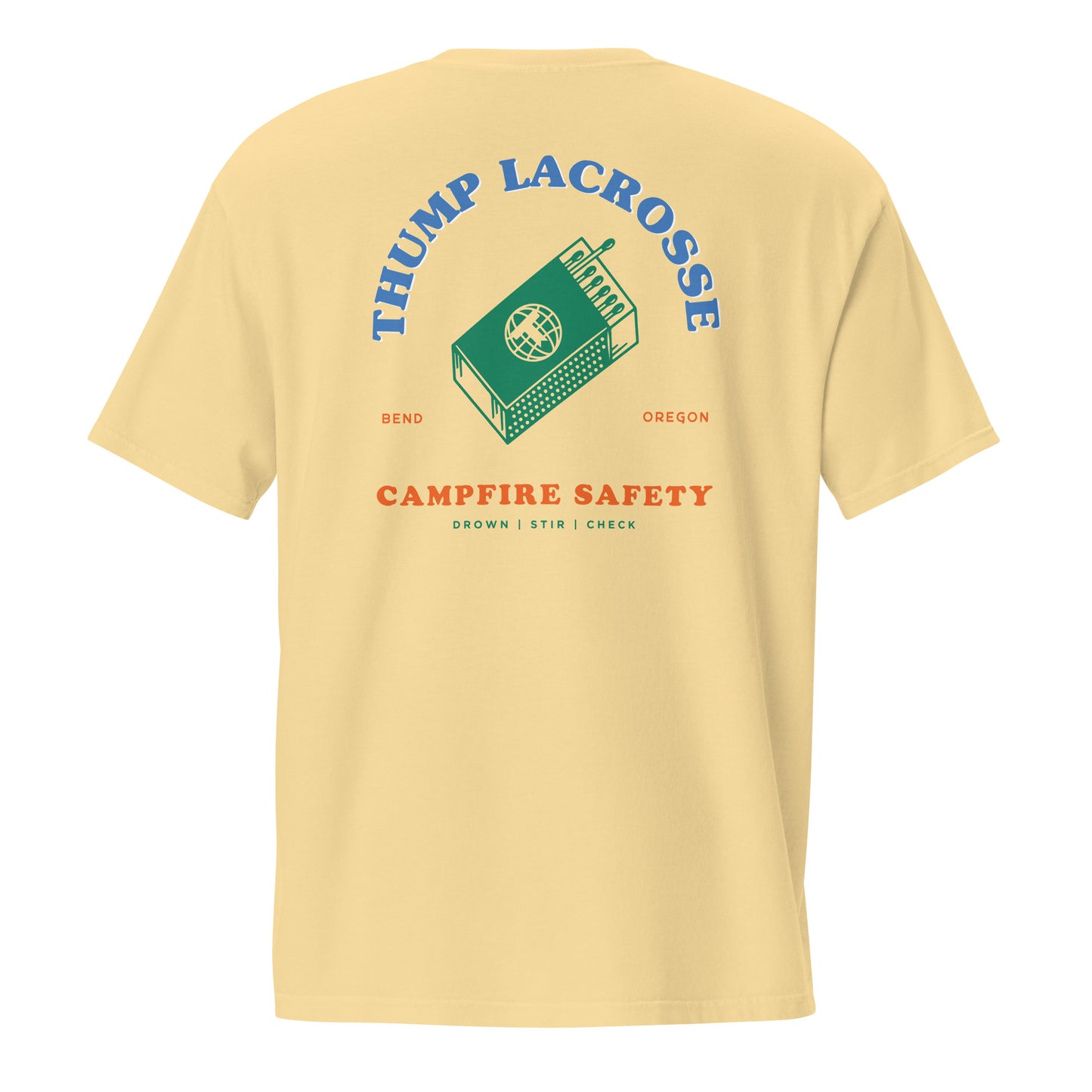 Adult Thump Lacrosse Comfort Colors Pocket Tee