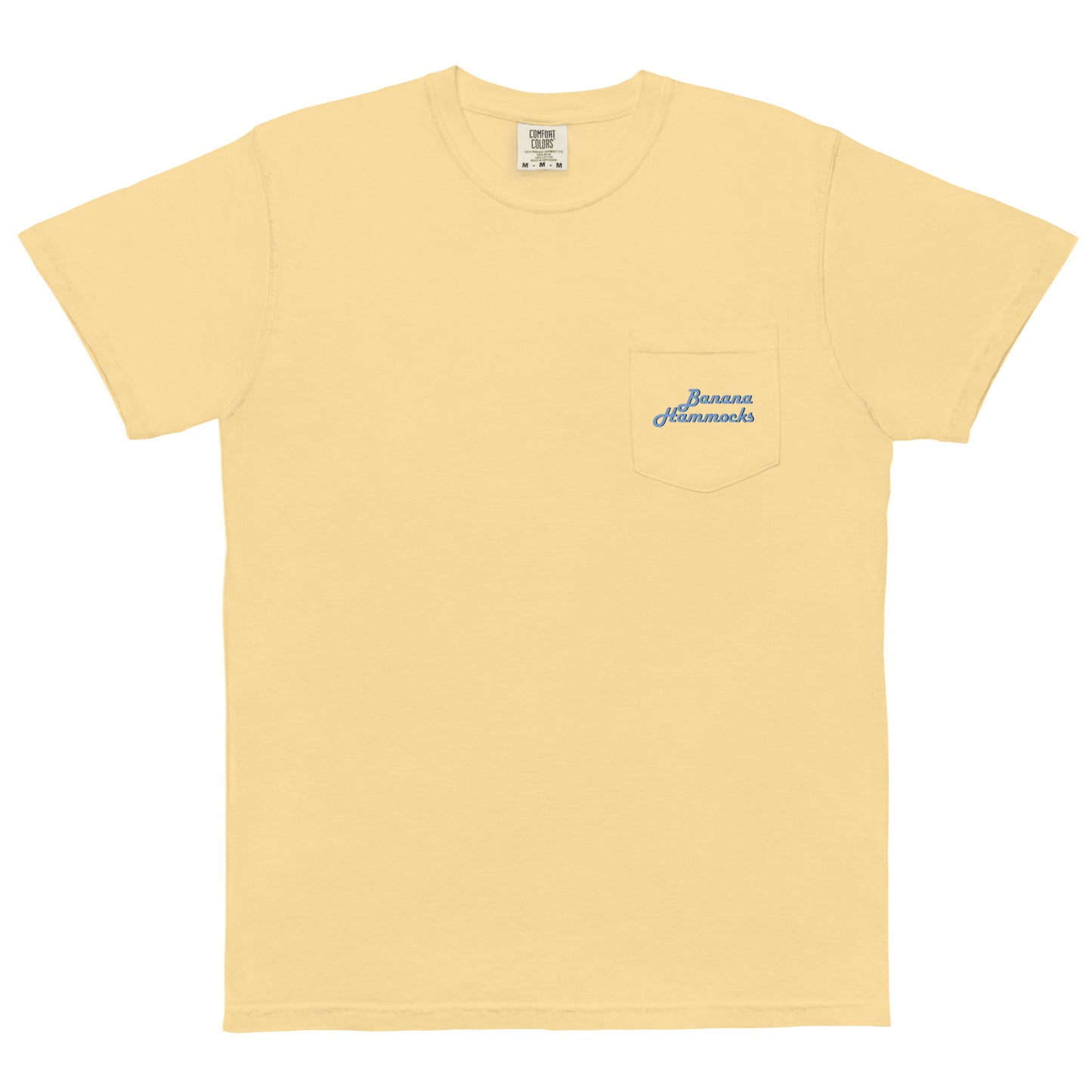 Adult Banana Hammocks Comfort Colors Pocket Tee