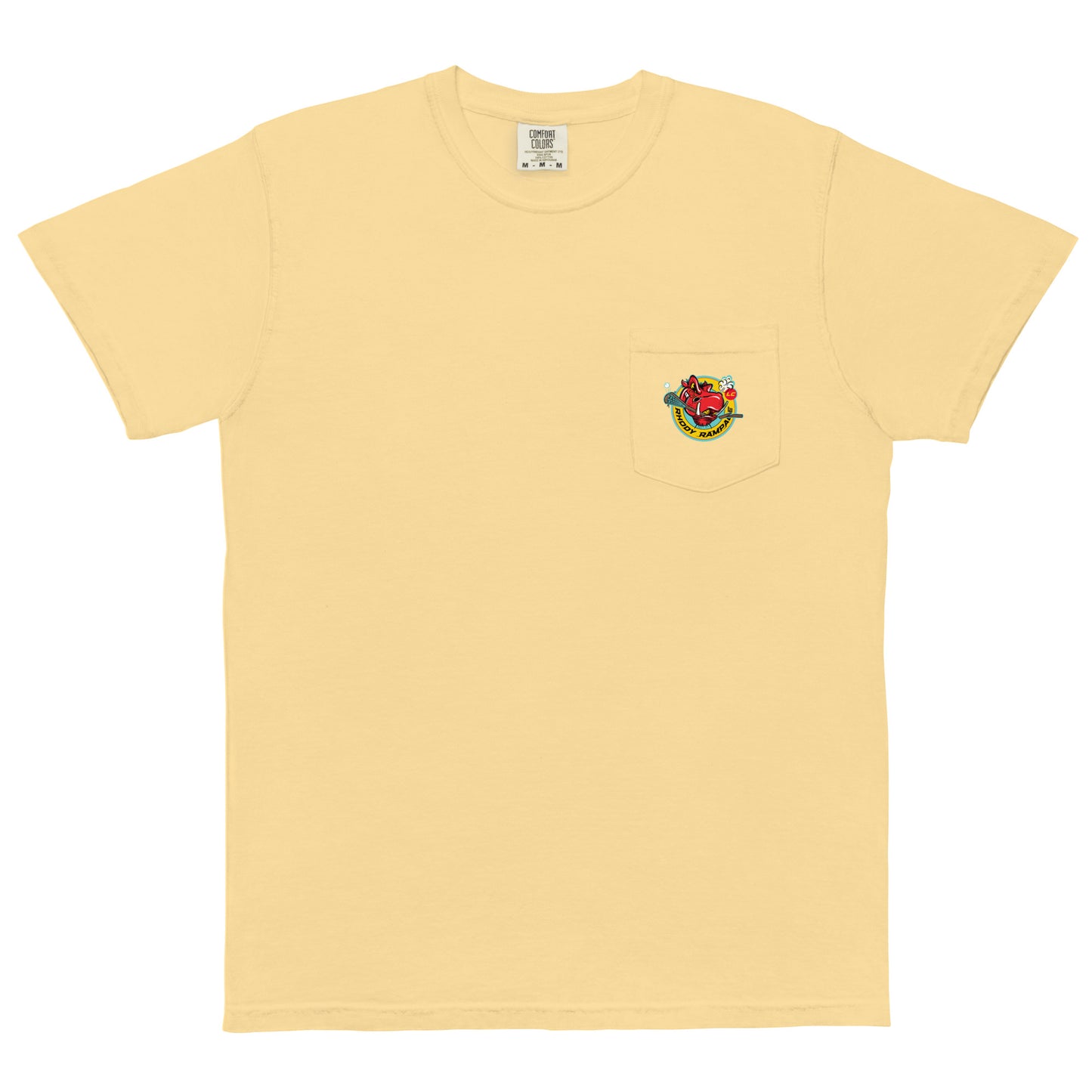 Adult RI Rampage Comfort Colors Pocket Tee