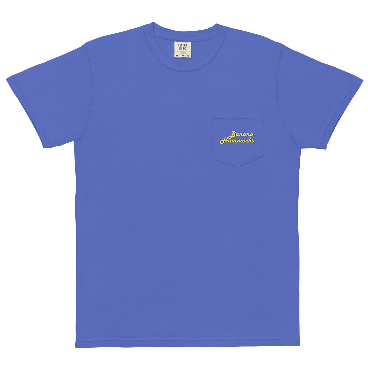 Adult Banana Hammocks Comfort Colors Pocket Tee