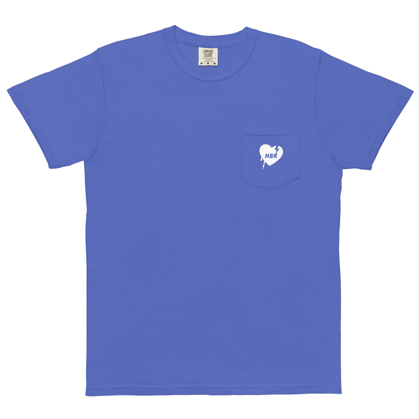 Adult HBK Lacrosse Comfort Colors Pocket Tee