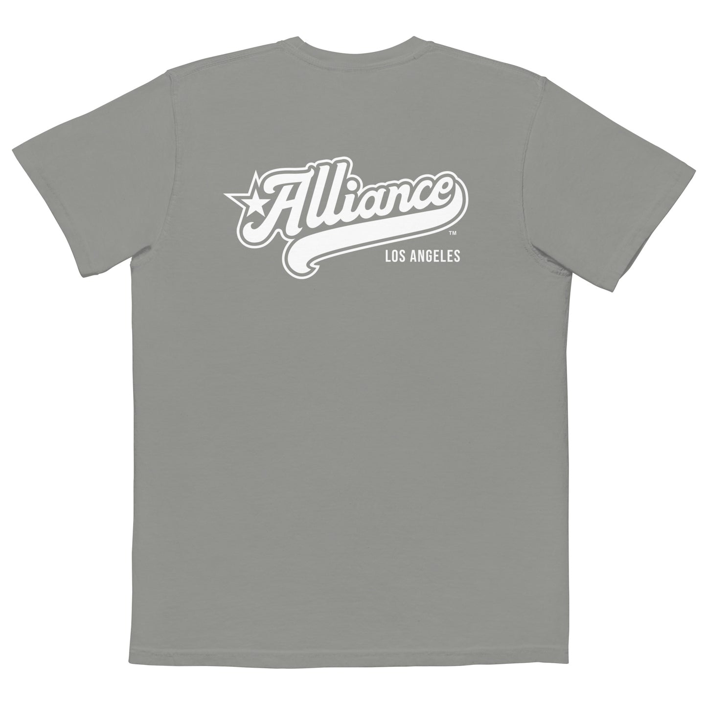 Adult LA Alliance Lacrosse Comfort Colors Pocket Tee
