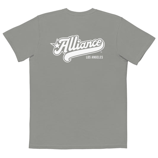 Adult LA Alliance Lacrosse Comfort Colors Pocket Tee